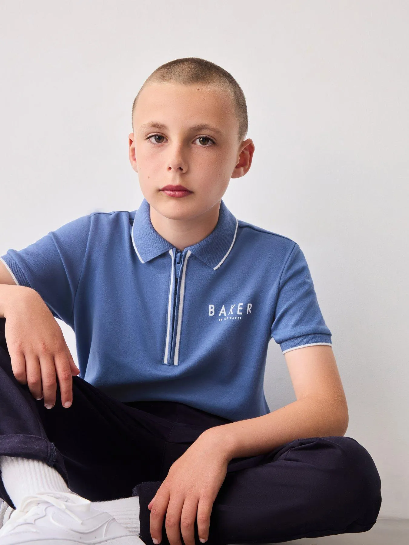 Ted Baker Baker By Ted Baker Boys Zip Polo