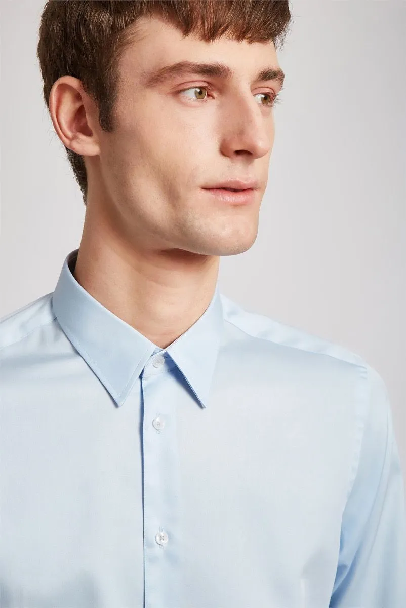 Ted Baker Isla Core Long Sleeve Shirt Ice Blue