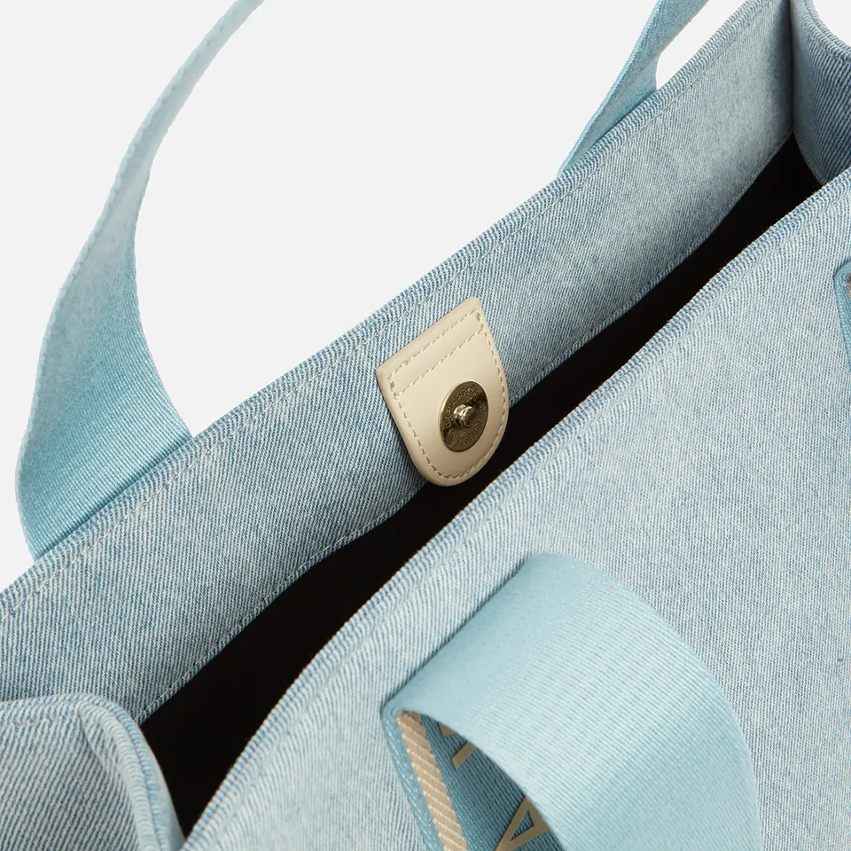 Ted Baker Jeanee Webbing Medium Denim Tote Bag