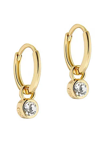 Ted Baker Sinalaa Crystal Huggie Earrings | Grattan