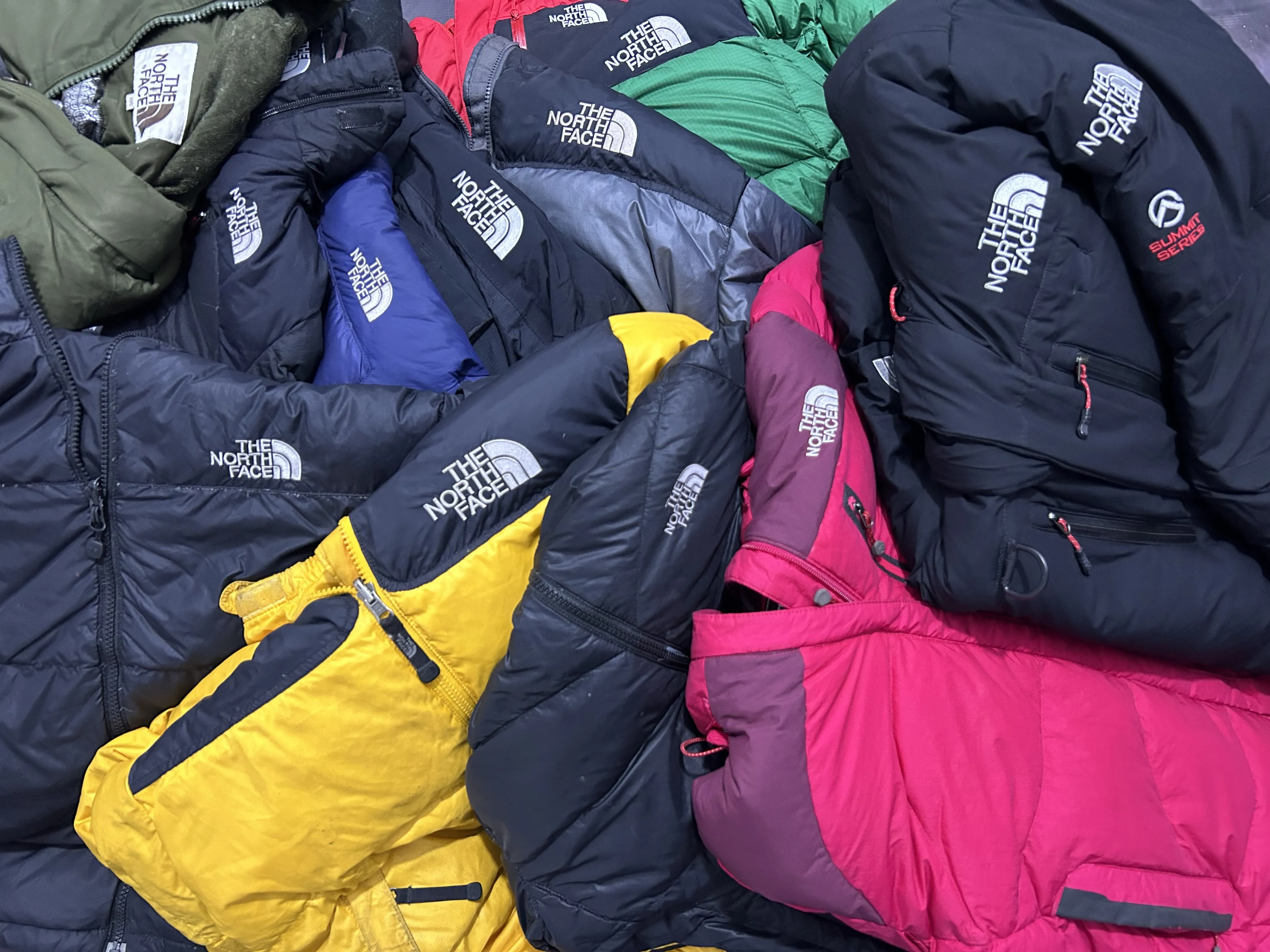 The north face puffer jacket pcs 20