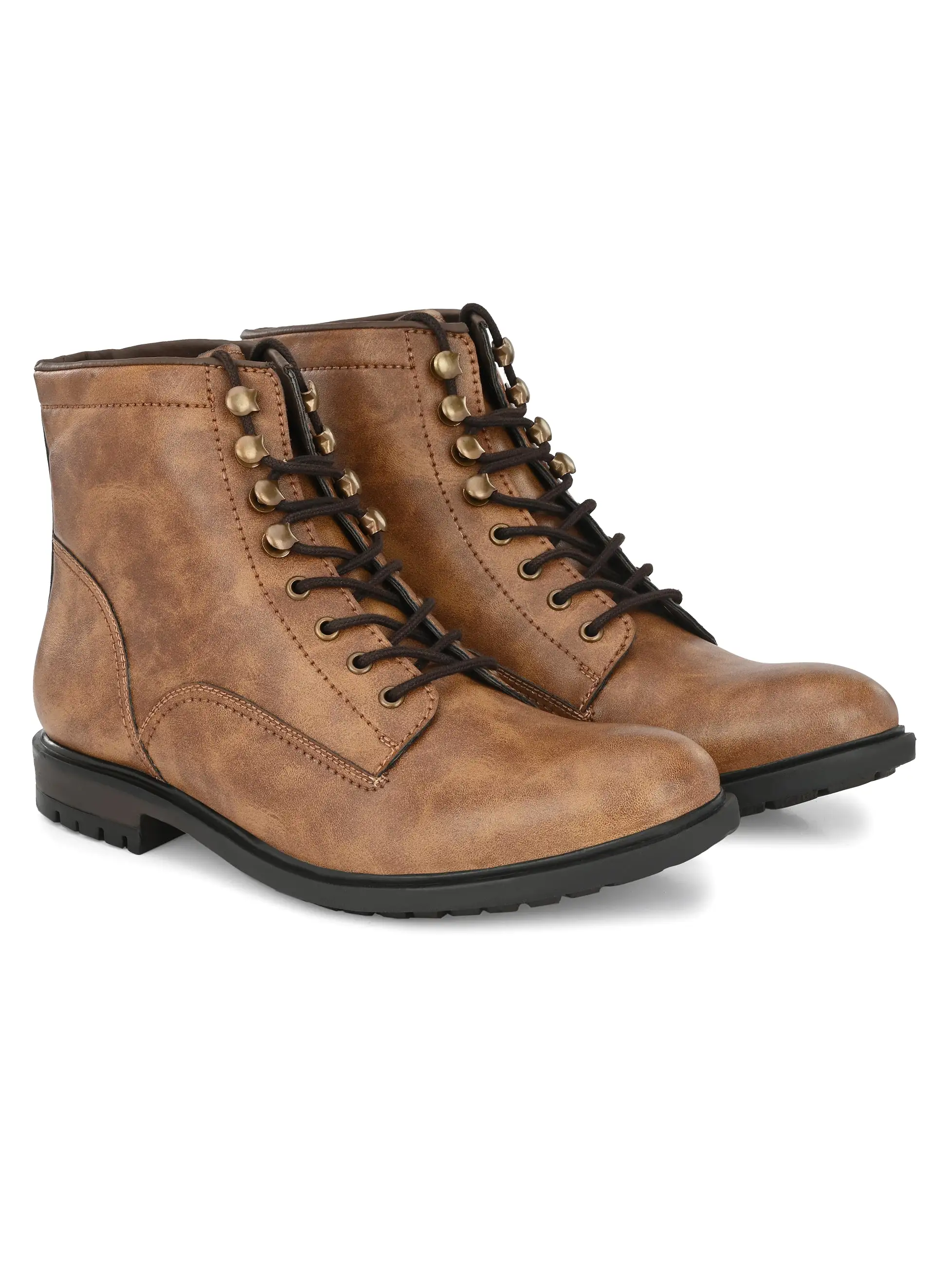 Traverse Brown Lace-up Boots