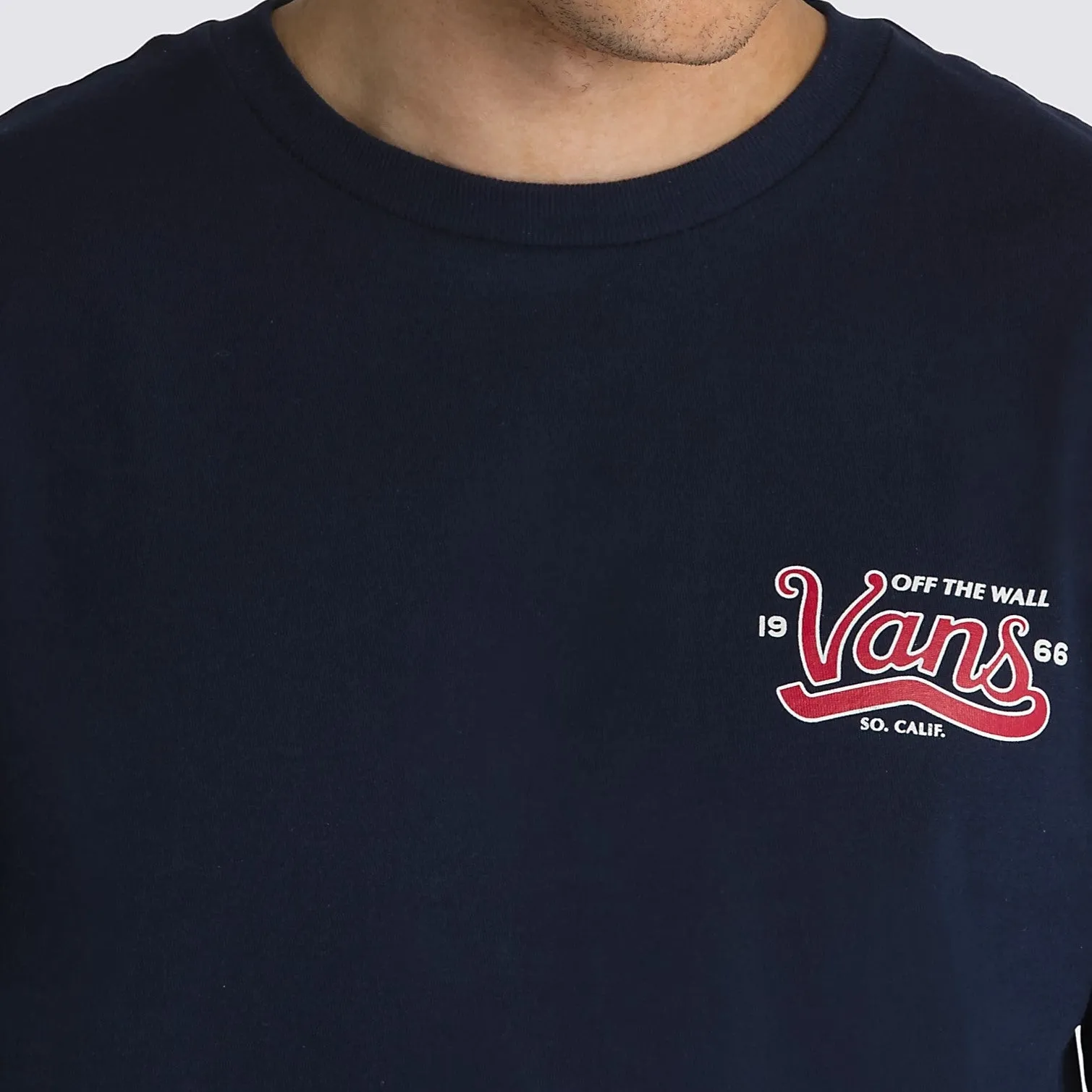 VANS Home Of The Sidestripe T-Shirt - Navy