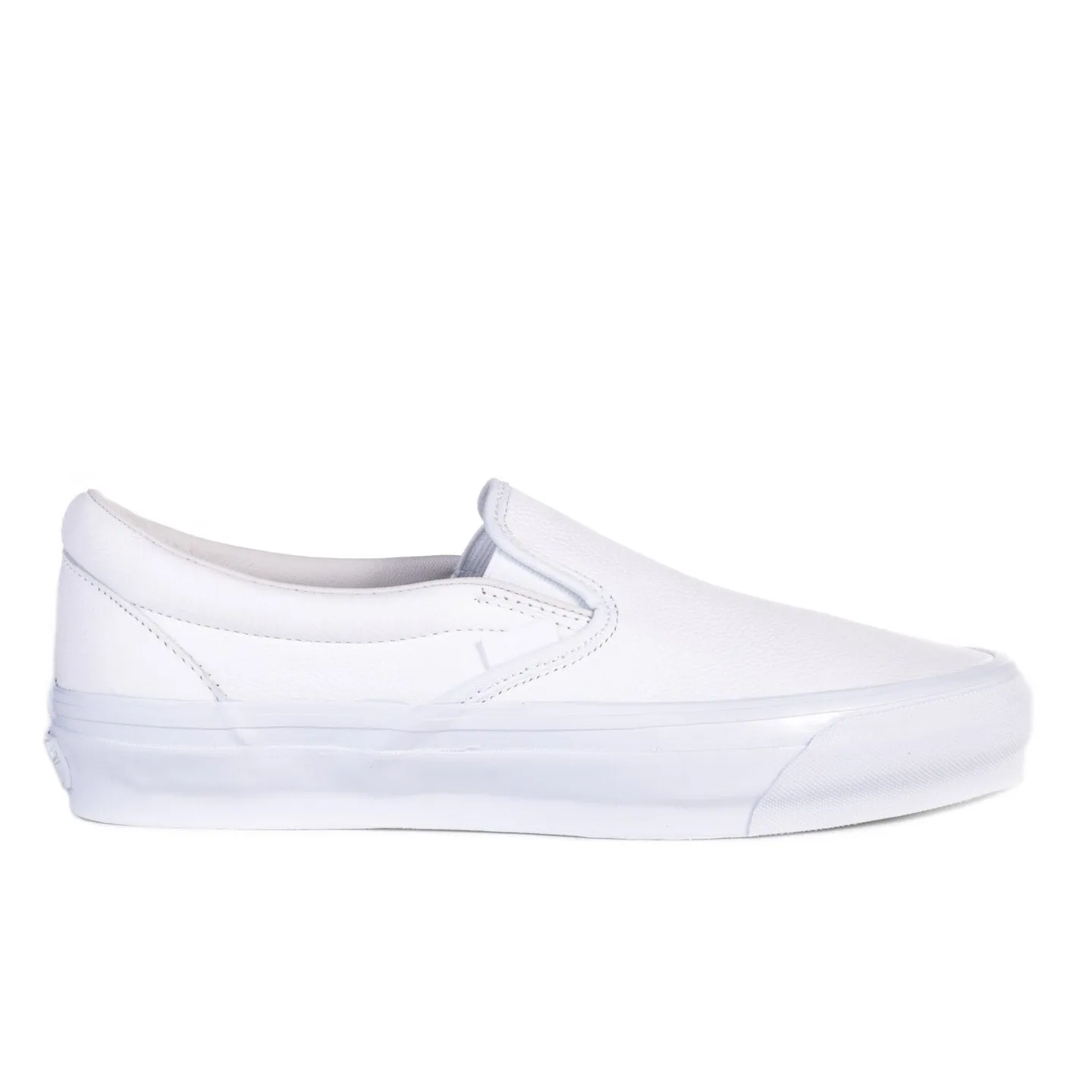 VANS PREMIUM CLASSICS SLIP-ON REISSUE 98 LX WHITE LEATHER