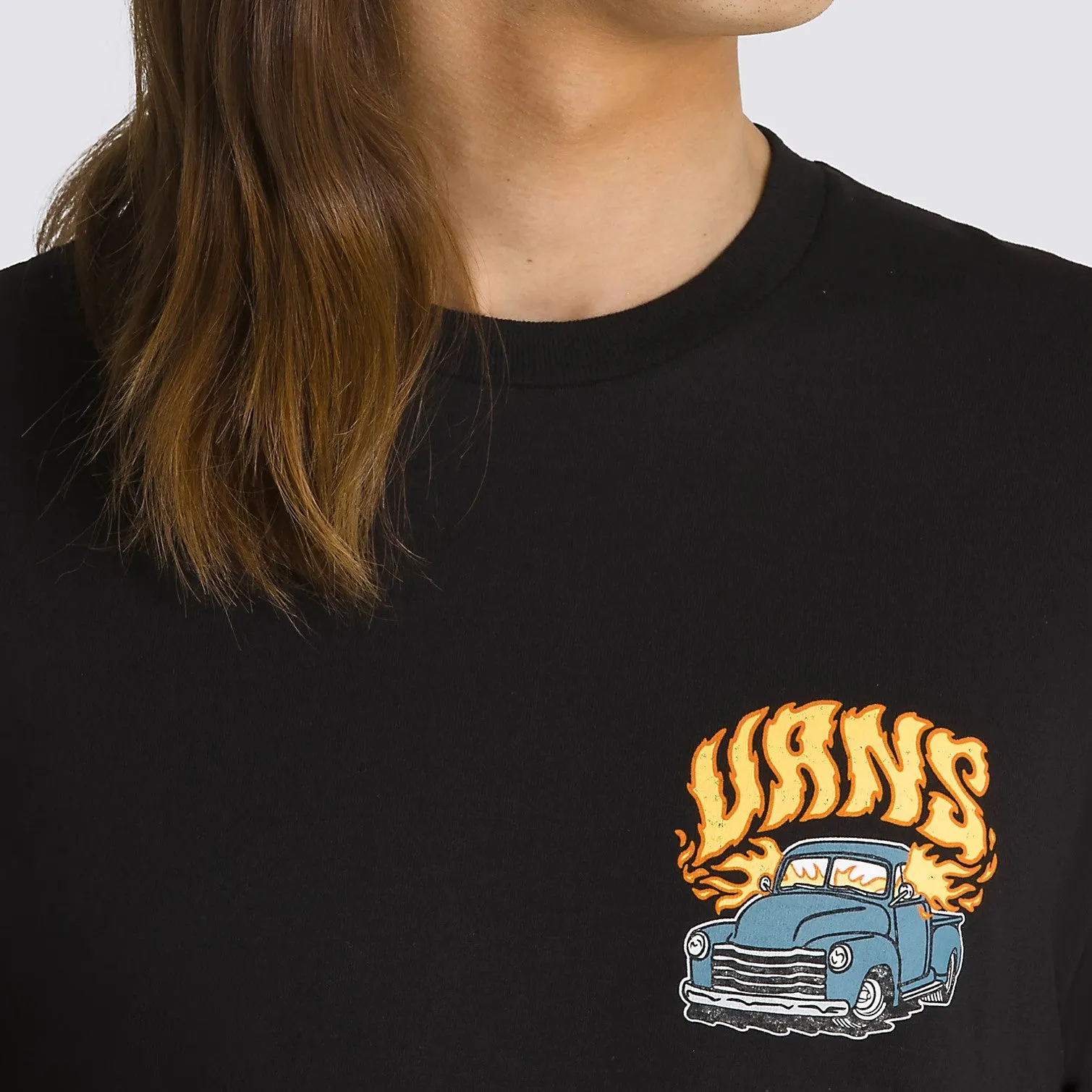 VANS Running On Empty T-Shirt - Black