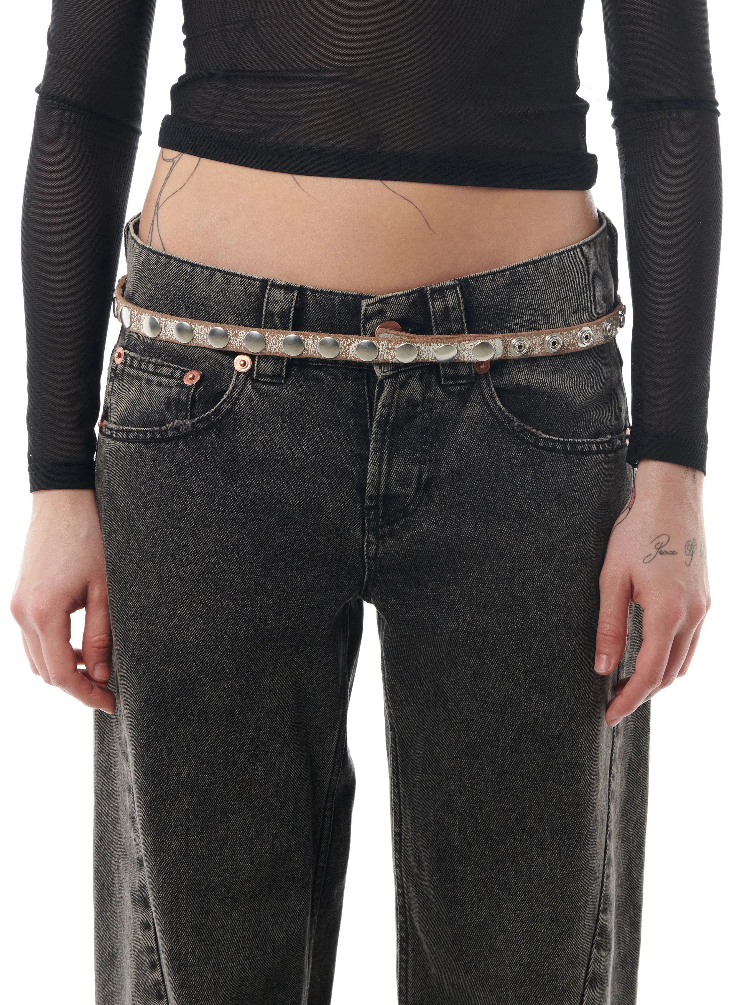 Vaquera Thin Snap Belt