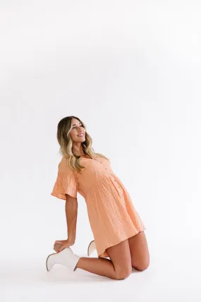 Velma Dress in Peach