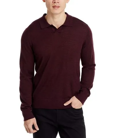 Vince Merino Wool Johnny Collar Sweater