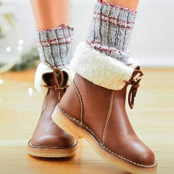 White Tradition Luxury Comfort Boots 