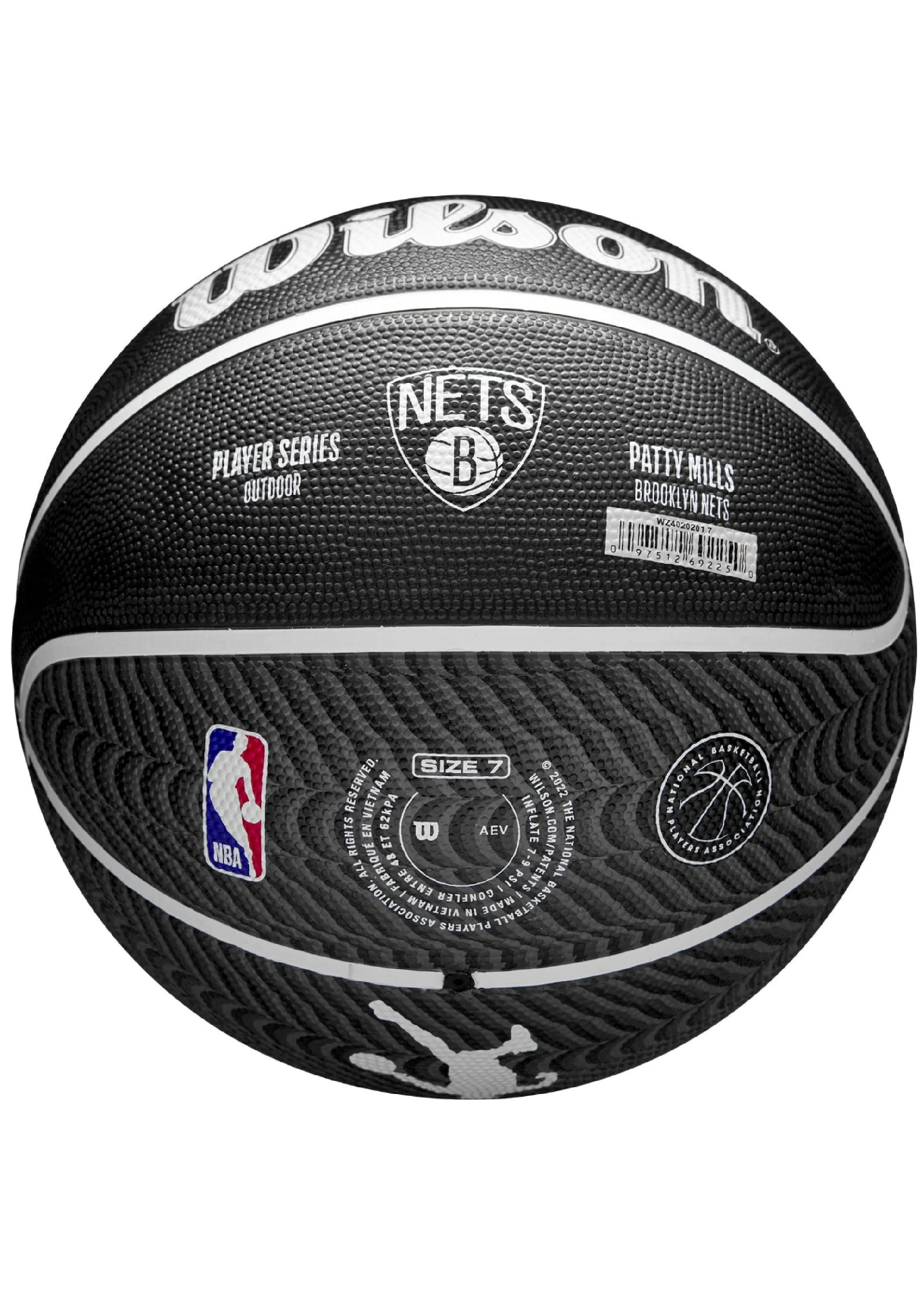 Wilson NBA Icon Patty Mills Size 7 Basketball  WZ4020201