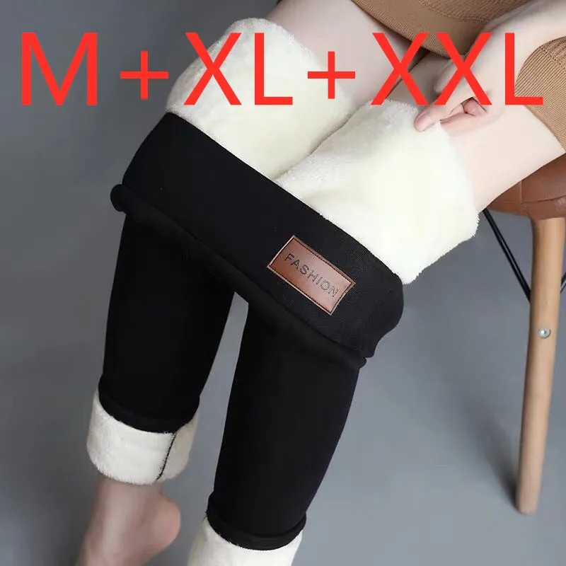 Women's lamb wool leggings