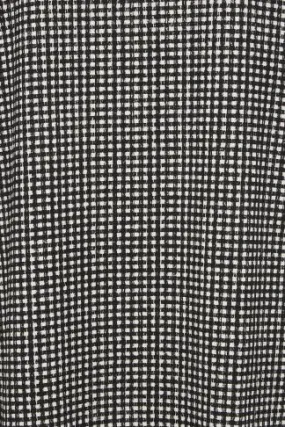 YOURS Curve Black Gingham Pocket Tunic Dress