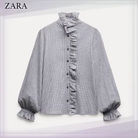 ZARA  |Elegant Style Shirts & Blouses